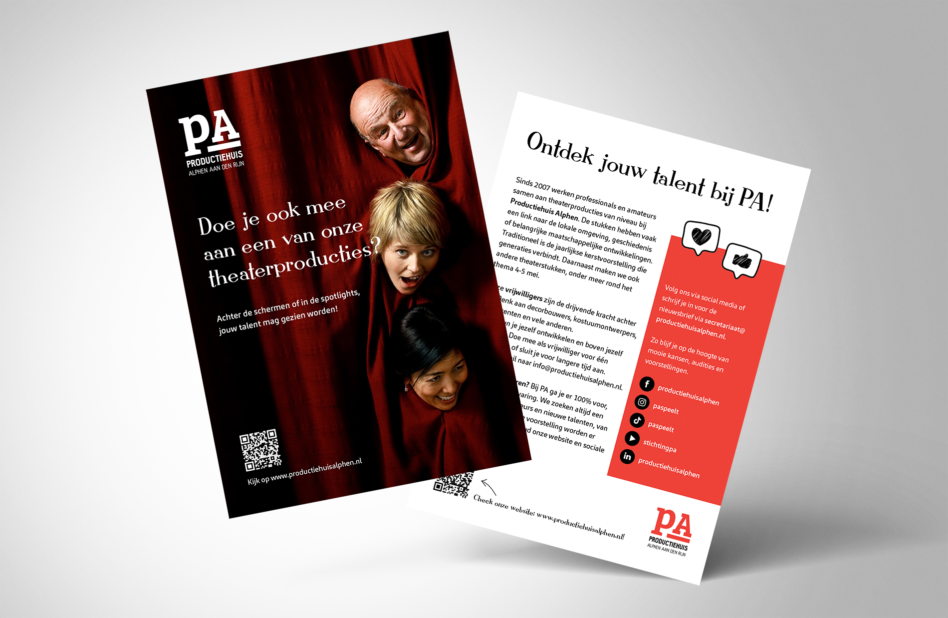 PA algemene flyer